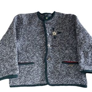 Giesswein Austria Wool Alpaca Cardigan Sweater Women's Small XS